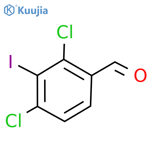 Benzaldehyde, 2,4-dichloro-3-iodo- structure
