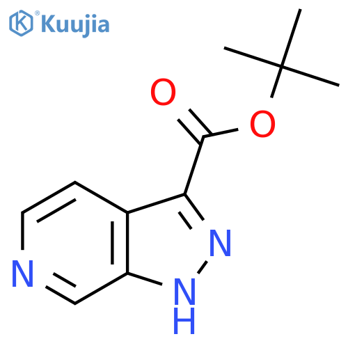 1H-Pyrazolo[3,4-c]pyridine-3-carboxylic acid tert-butyl ester structure