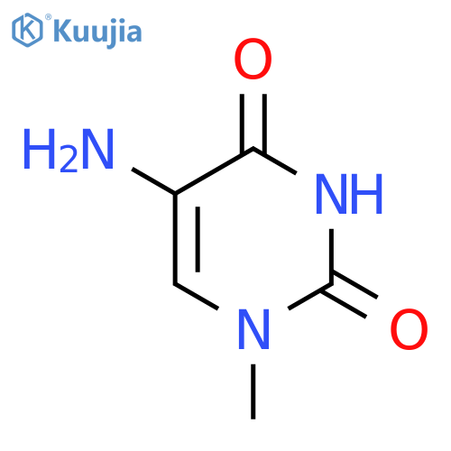 5-amino-1-methyl-1,2,3,4-tetrahydropyrimidine-2,4-dione structure