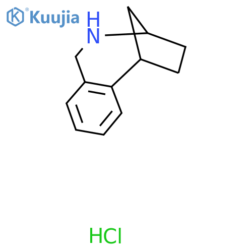 9-Azatricyclo[8.2.1.02,7]trideca-2,4,6-triene;hydrochloride structure