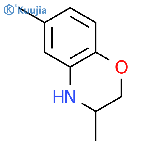 3,6-dimethyl-3,4-dihydro-2H-1,4-benzoxazine structure