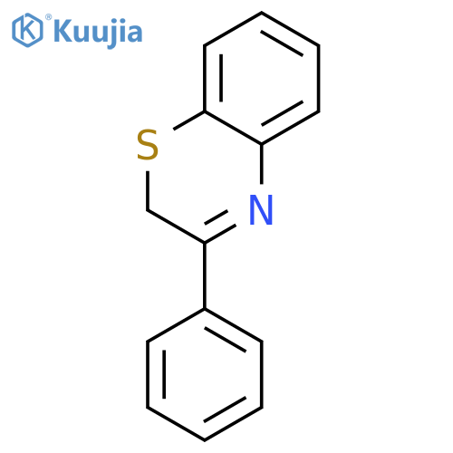 2H-1,4-Benzothiazine,3-phenyl-, hydrobromide (1:1) structure