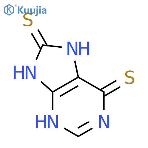 1H-Purine-6,8-dithione,7,9-dihydro- structure