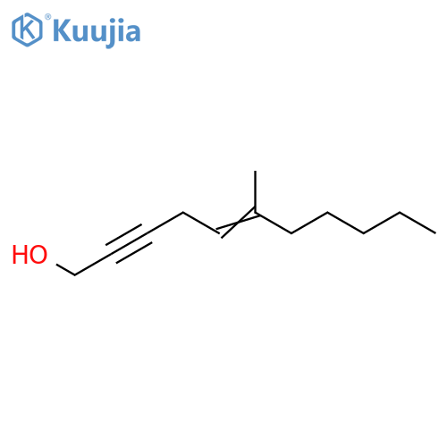 5-Undecen-2-yn-1-ol, 6-methyl- structure