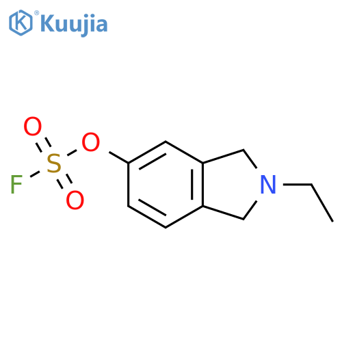 2-ethyl-2,3-dihydro-1H-isoindol-5-yl fluoranesulfonate structure