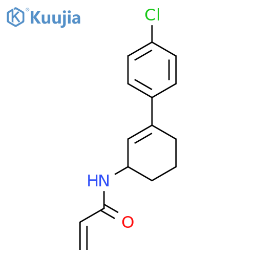 N-[3-(4-Chlorophenyl)cyclohex-2-en-1-yl]prop-2-enamide structure