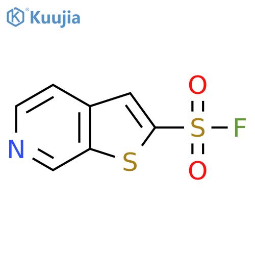 Thieno[2,3-c]pyridine-2-sulfonyl fluoride structure