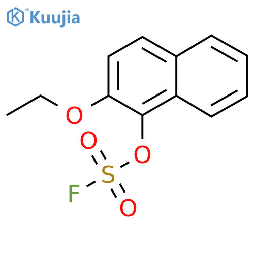 2-Ethoxynaphthalen-1-yl sulfurofluoridate structure