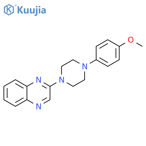 2-[4-(4-METHOXYPHENYL)PIPERAZINO]QUINOXALINE structure