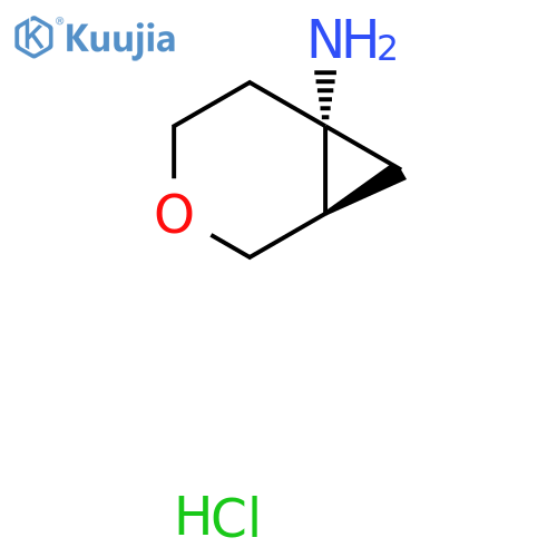 rac-(1R,6S)-3-oxabicyclo4.1.0heptan-6-amine hydrochloride, cis structure