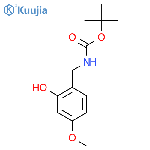 tert-butyl N-(2-hydroxy-4-methoxyphenyl)methylcarbamate structure