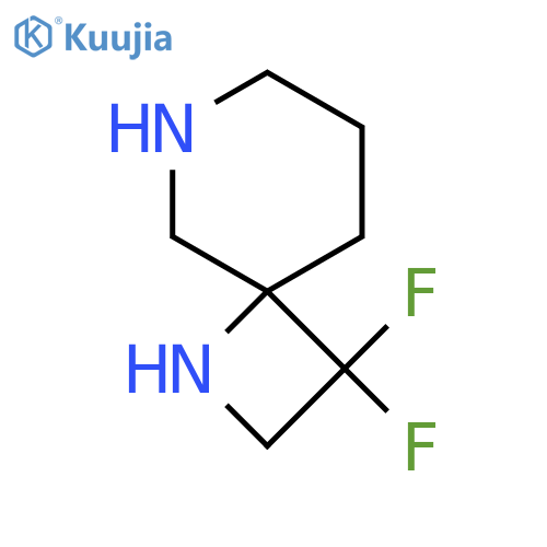 3,3-Difluoro-1,6-diazaspiro[3.5]nonane structure