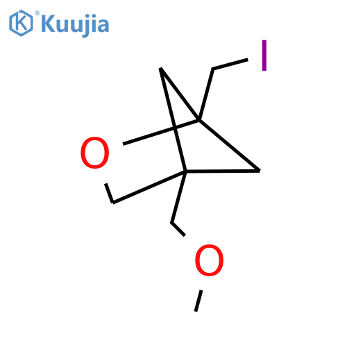 1-(Iodomethyl)-4-(methoxymethyl)-2-oxabicyclo[2.1.1]hexane structure
