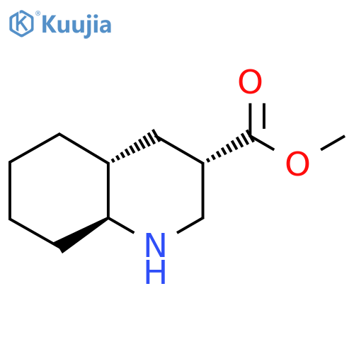 rac-methyl (3R,4aS,8aR)-decahydroquinoline-3-carboxylate structure