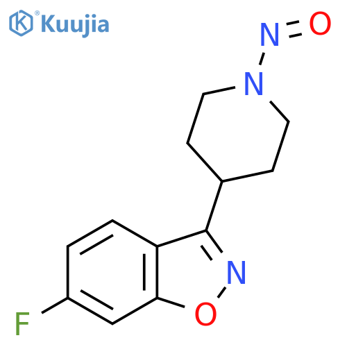 6-Fluoro-3-(1-nitrosopiperidin-4-yl)benzodisoxazole structure