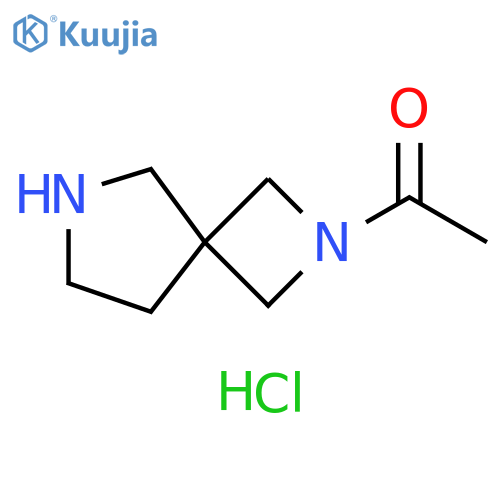 1-{2,6-diazaspiro3.4octan-2-yl}ethan-1-one dihydrochloride structure