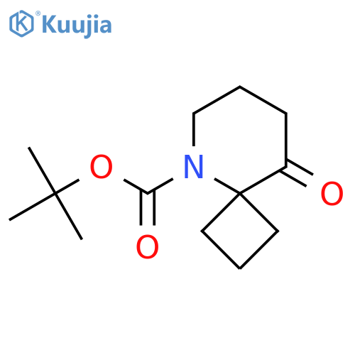 Tert-butyl 9-oxo-5-azaspiro[3.5]nonane-5-carboxylate structure