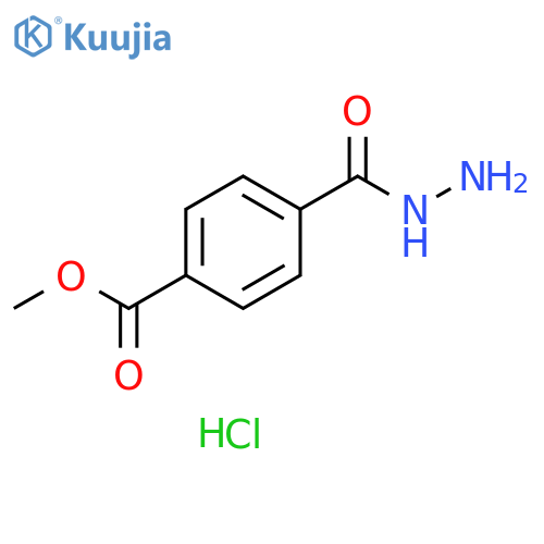 methyl 4-(hydrazinecarbonyl)benzoate hydrochloride structure