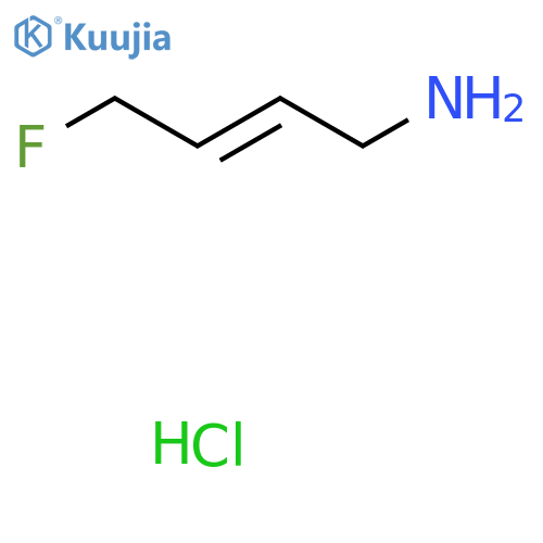 (2E)-4-fluorobut-2-en-1-amine hydrochloride structure