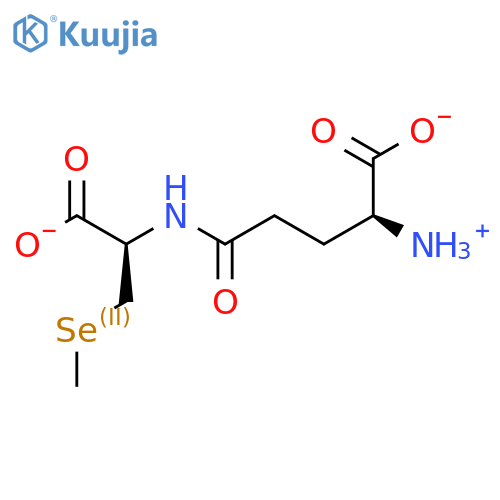 L-α-Glutamyl-3-(methylseleno)-L-alanine structure