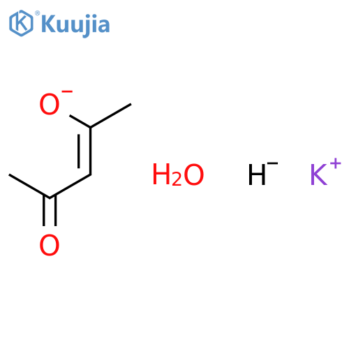 (Z)-4-oxopent-2-en-2-olate; potassium hydride; hydrate structure