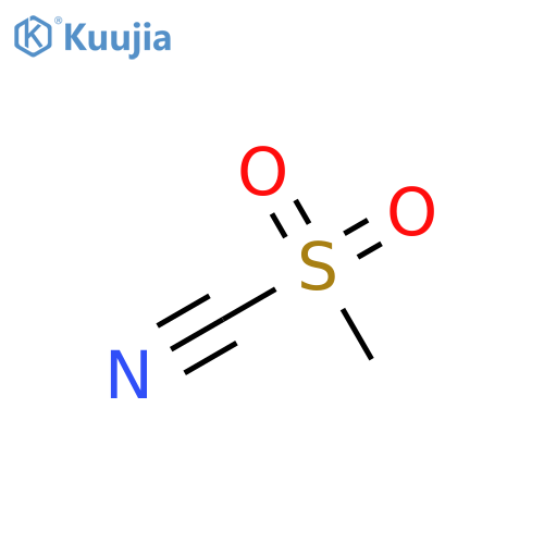 Methanesulfonyl cyanide structure
