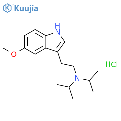 5-Methoxy-N,N-diisopropyltryptamine Hydrochloride structure