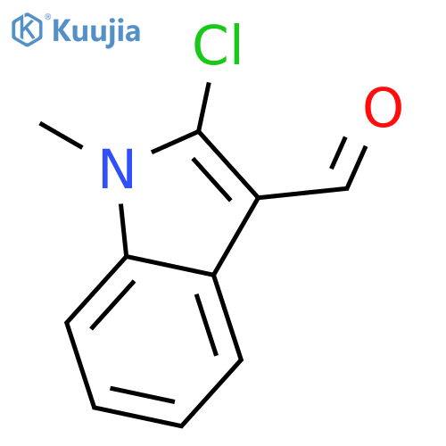 2-Chloro-1-methyl-1H-indole-3-carbaldehyde structure