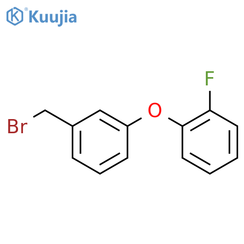 3-(2-Fluorophenoxy)benzyl Bromide structure