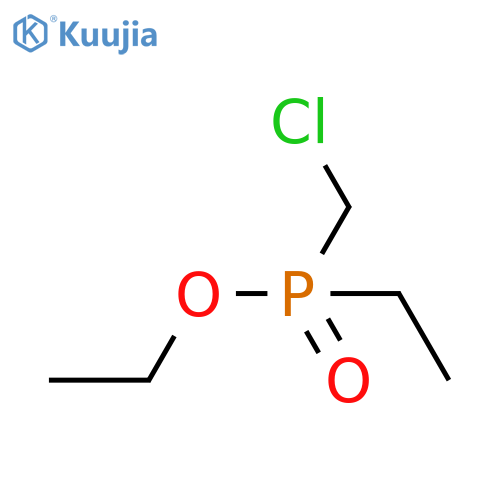 ethyl (chloromethyl)(ethyl)phosphinate structure