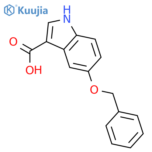 5-(Benzyloxy)-1H-indole-3-carboxylic Acid structure