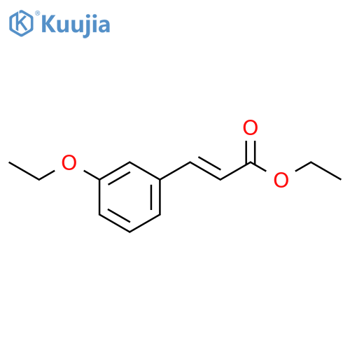 ethyl (2E)-3-(3-ethoxyphenyl)prop-2-enoate structure