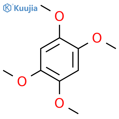 Benzene,1,2,4,5-tetramethoxy- structure