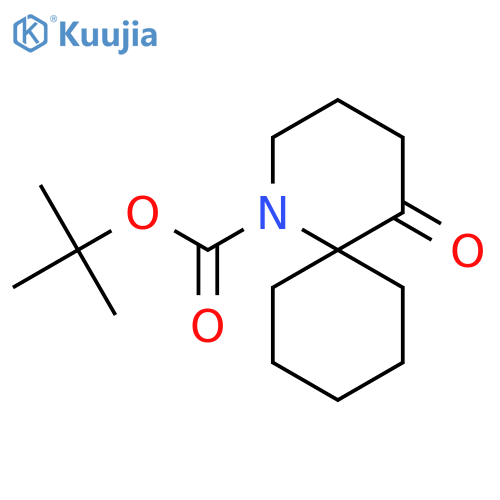 Tert-butyl 5-oxo-1-azaspiro[5.5]undecane-1-carboxylate structure
