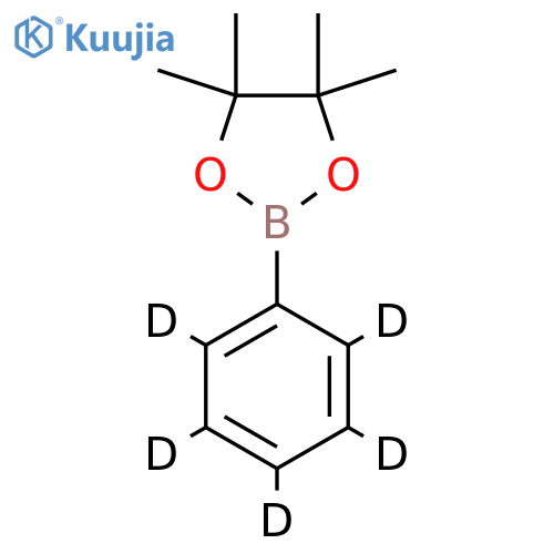 4,4,5,5-tetramethyl-2-(2,3,4,5,6-pentadeuteriophenyl)-1,3,2-dioxaborolane structure