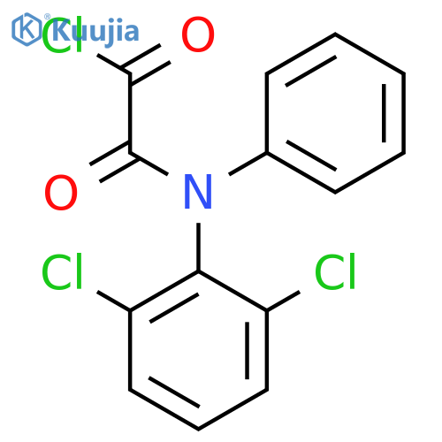2-(2,6-Dichlorophenyl)phenylamino-2-oxoacetyl Chloride structure
