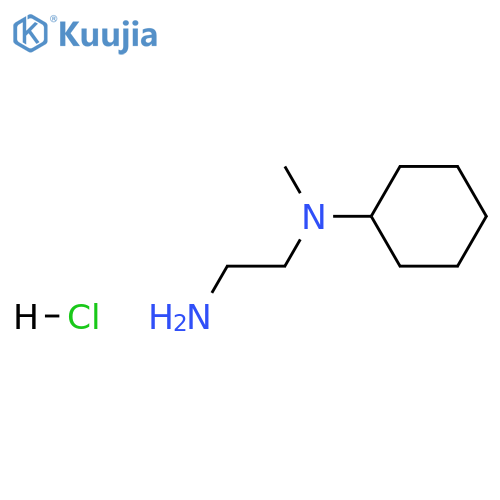 N*1*-Cyclohexyl-N*1*-methyl-ethane-1,2-diamine structure