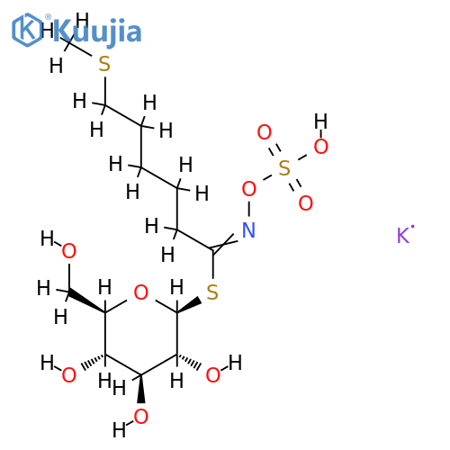Glucoberteroin potassium salt structure