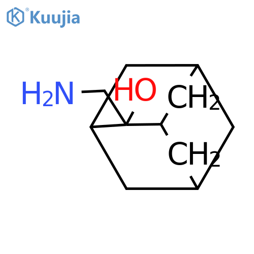 2-(aminomethyl)adamantan-2-ol hydrochloride structure