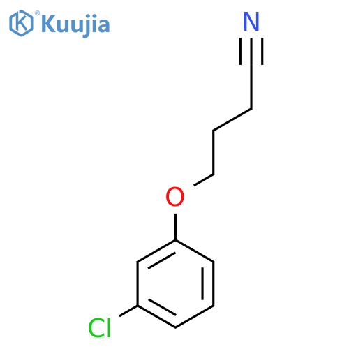 Butanenitrile, 4-(3-chlorophenoxy)- structure