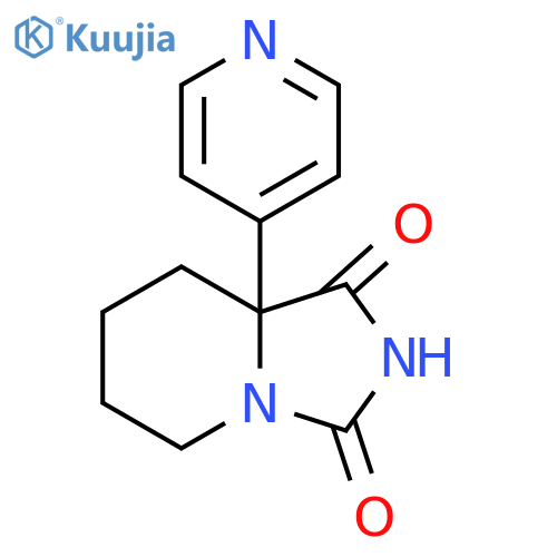 8a-(pyridin-4-yl)-octahydroimidazo1,5-apyridine-1,3-dione structure