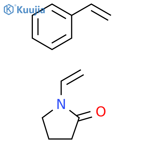 VINYLPYRROLIDINONE-STYRENE POLYMER structure