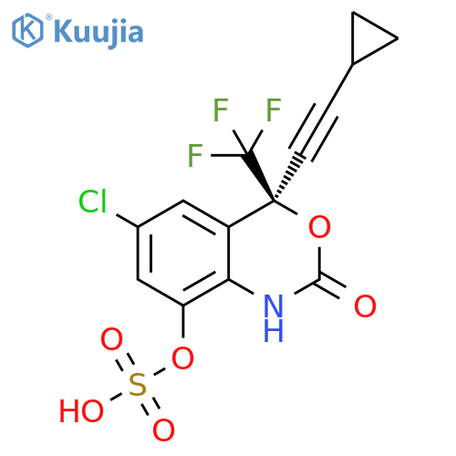 8-Hydroxy Efavirenz 8-O-Sulfate structure