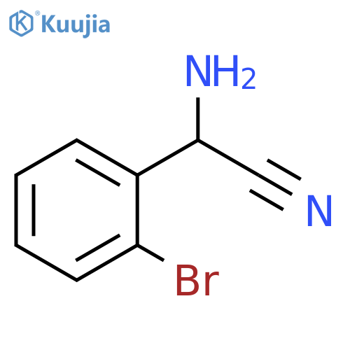 amino(2-bromophenyl)acetonitrile structure