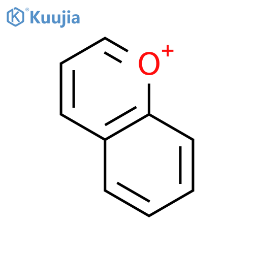 1-Benzopyrylium structure