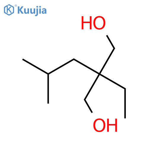 1,3-Propanediol,2-ethyl-2-(2-methylpropyl)- structure