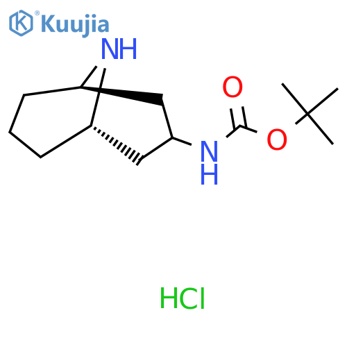 exo-3-(Boc-amino)-9-azabicyclo[3.3.1]nonane HCl structure