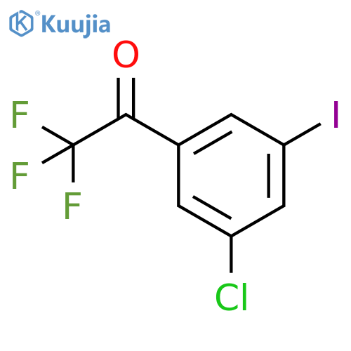 3’-Chloro-5’-iodo-2,2,2-trifluoroacetophenone structure