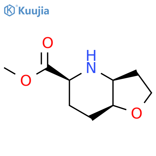 rac-methyl (3aR,5R,7aR)-octahydrofuro3,2-bpyridine-5-carboxylate structure