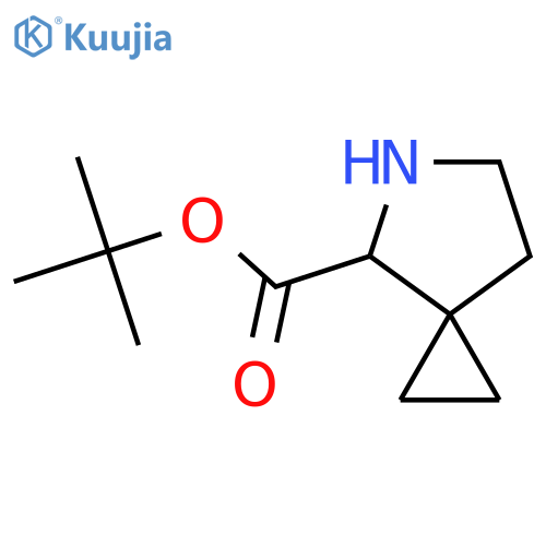 Tert-butyl 5-azaspiro[2.4]heptane-4-carboxylate structure